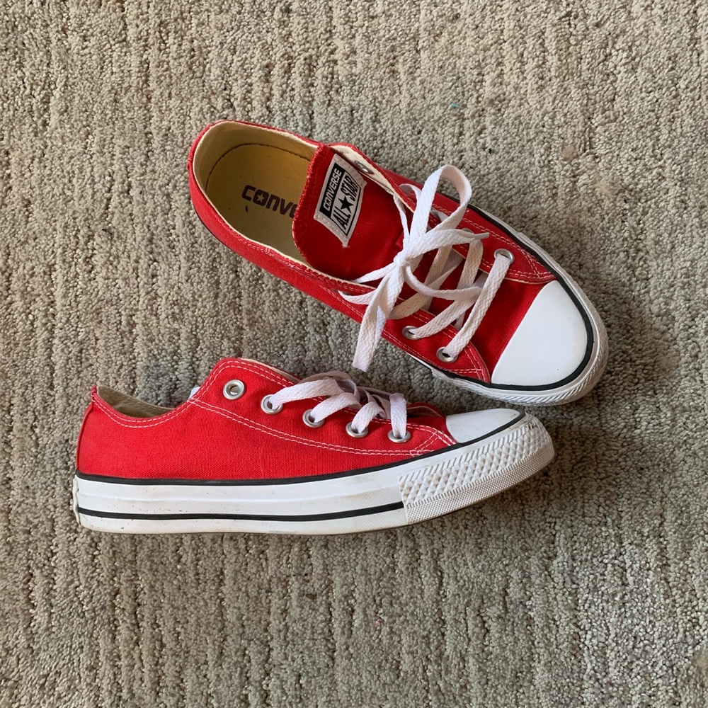 Converse All Star Red Chuck Taylors Unisex